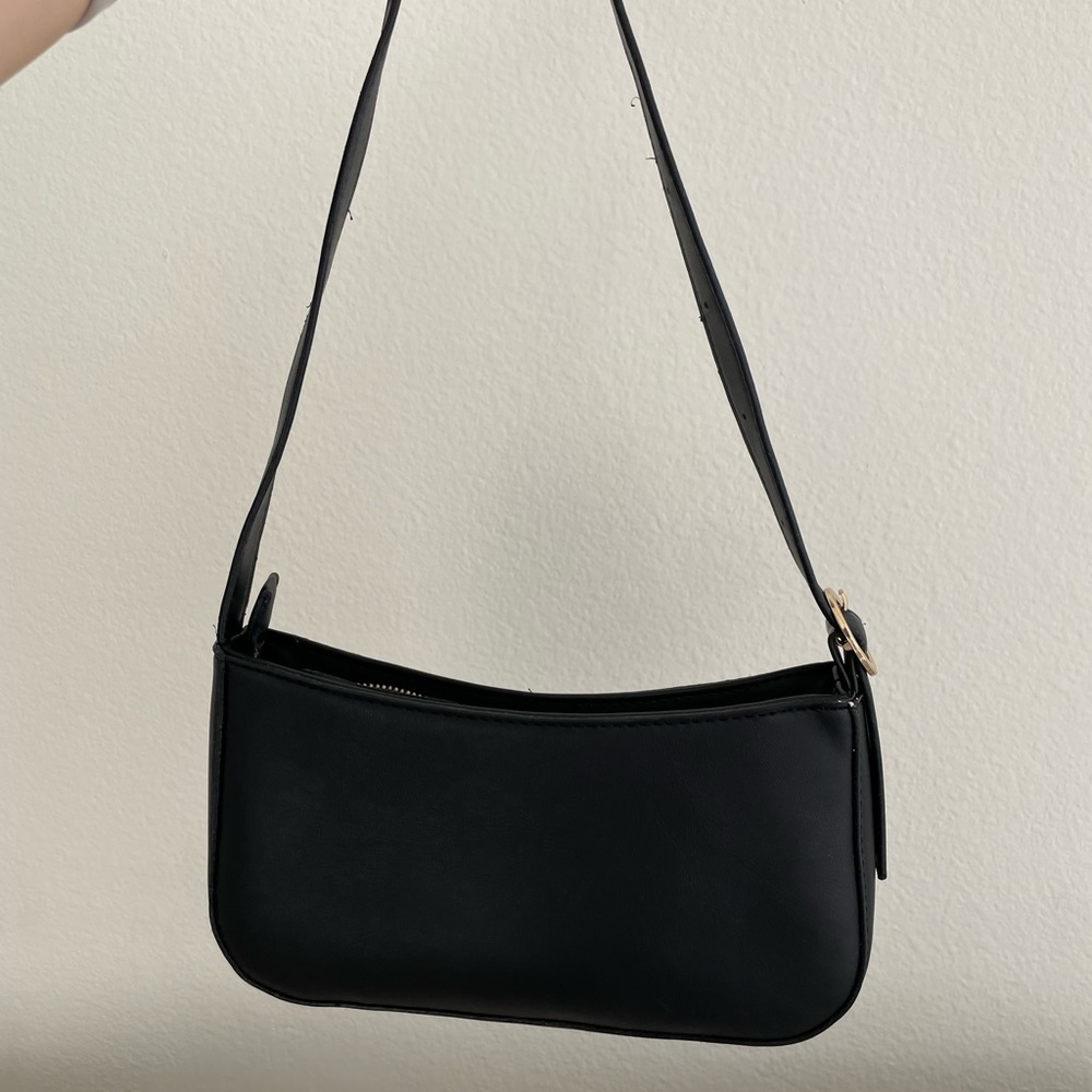 Small Black Shoulder Purse
